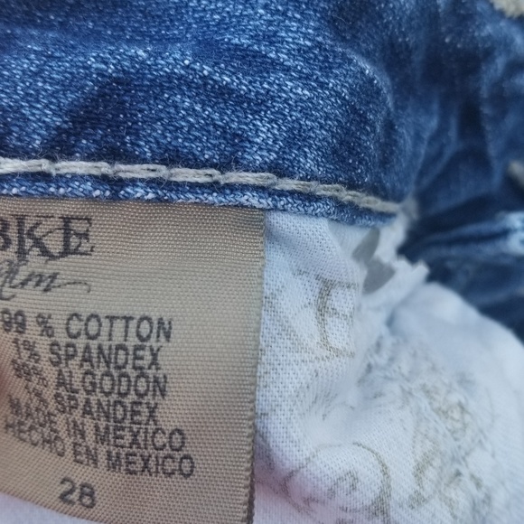 BKE Denim Womens Capis Size 28 - Picture 6 of 8